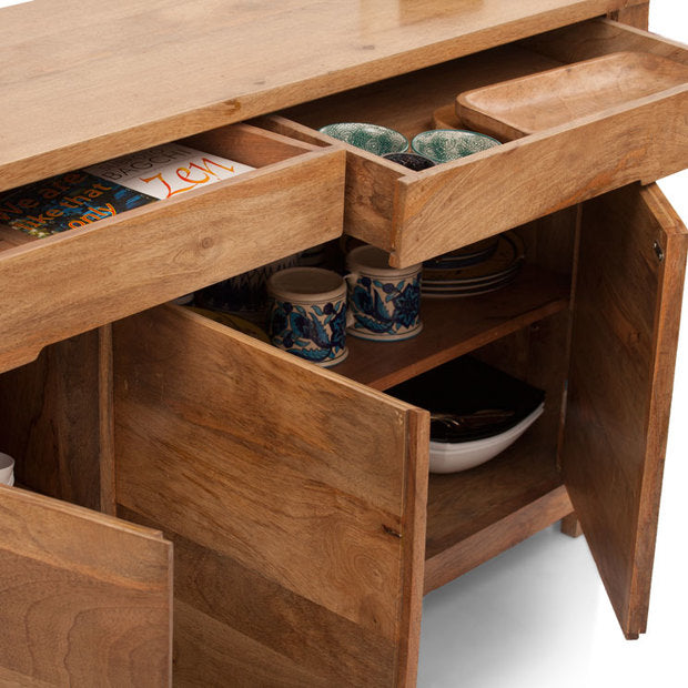 Crockery Unit Wooden - DURHAM (Big) Secondary image