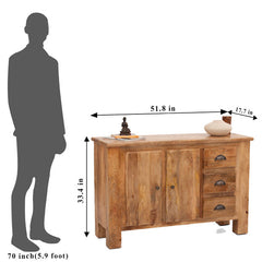 Crockery Unit Wooden - HARLEM