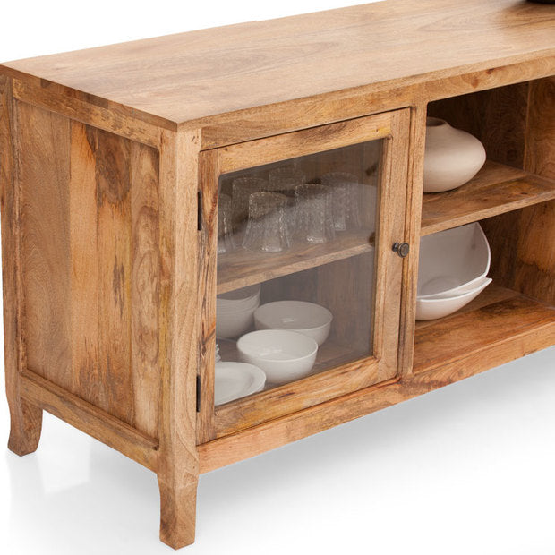 Crockery Unit Wooden -IRVINE Secondary image
