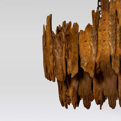 Chandelier Lamp League — teak