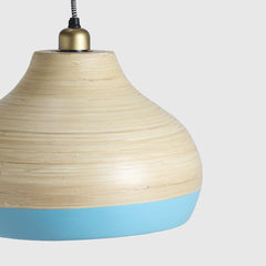 Lamp Notion (Blue)— Spun Bamboo