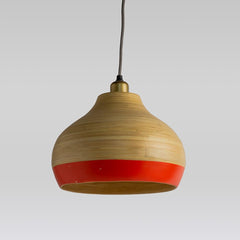 Lamp Notion (Orange)— Spun Bamboo
