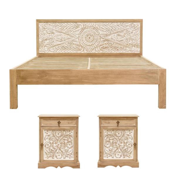 Dahlia Carved Bed