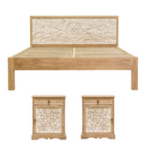 Dahlia Carved Bed