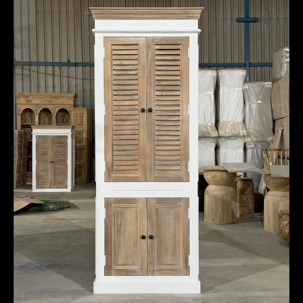Louvered Wardrobe — Arden