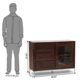 Crockery Unit Wooden - SAATLY