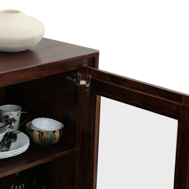 Crockery Unit Wooden - SAATLY Secondary image