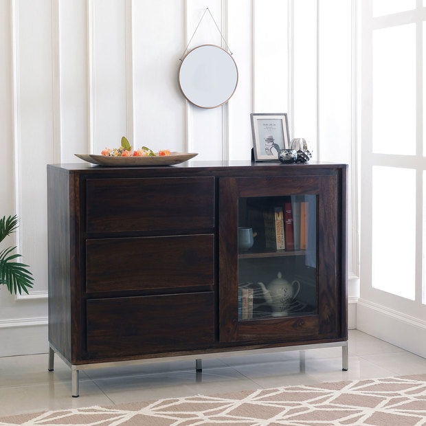 Crockery Unit Wooden - SAATLY Main image