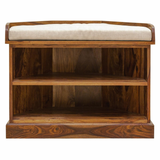 Shoe Rack Wooden — Carnations (Corner)