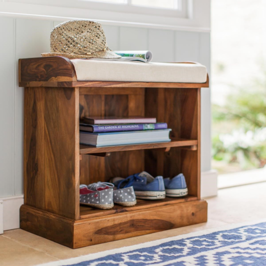 Shoe Rack  Wooden — Carnations Collection