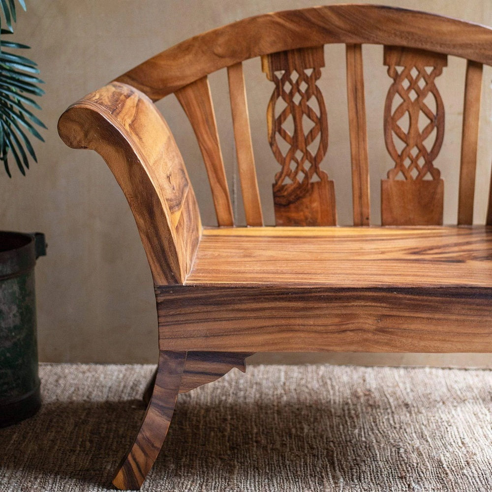 Sofa Chair Wooden — CRAFTED Secondary image
