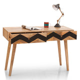 Study Table Wooden Herringbone