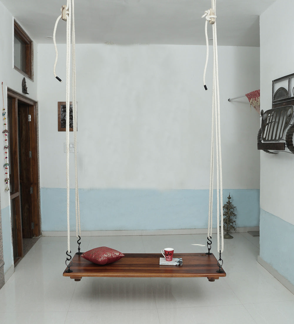 Swing wooden jhula —  RIO ( Without Backrest)