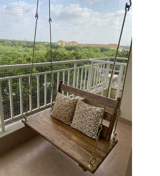 wooden swing for home