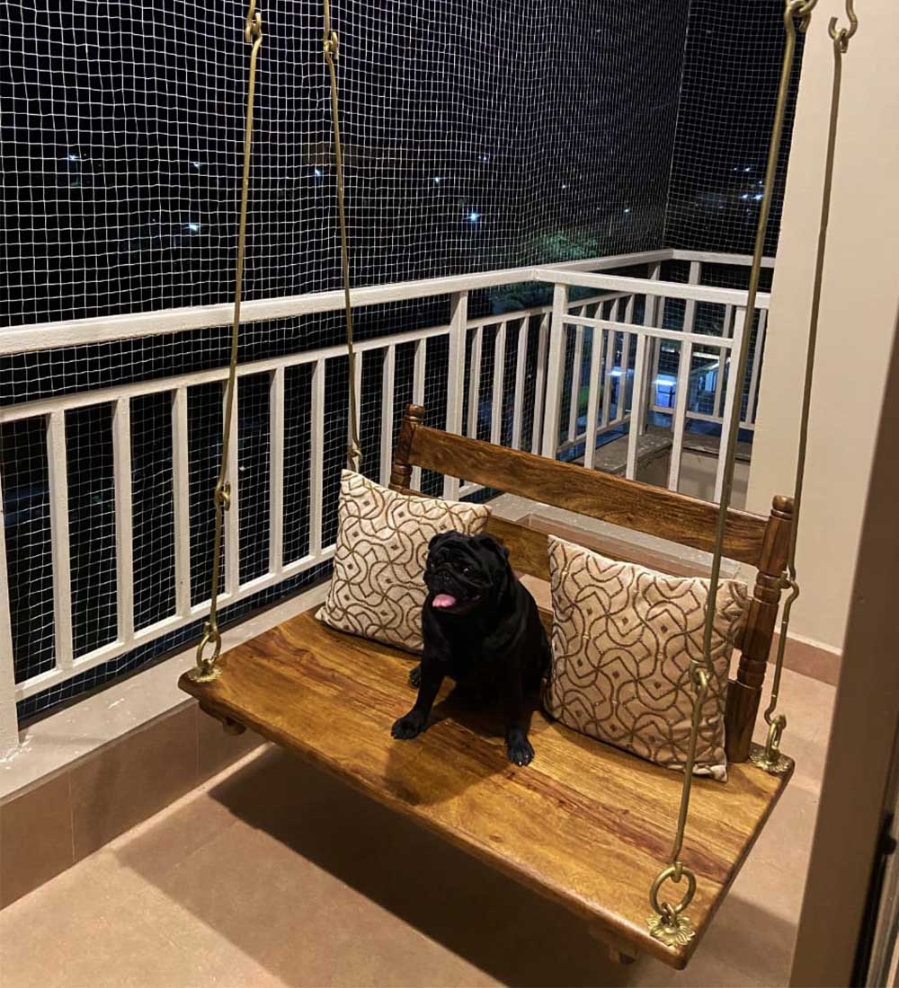 wooden furniture swing