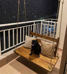 wooden furniture swing