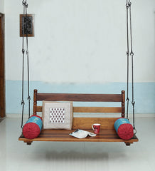 Swing for porch wooden jhula —  SUPYAR