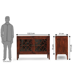 Crockery Unit -Wooden -TEMECULA