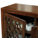 Crockery Unit -Wooden -TEMECULA