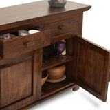 Crockery Unit Wooden - TOLEDO