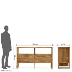 TV Unit Wooden  - BARCELONA