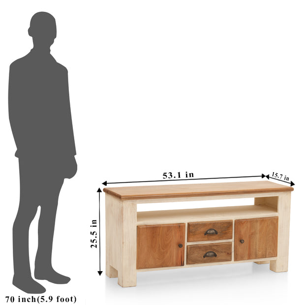 TV Unit Wooden  - HARLEM
