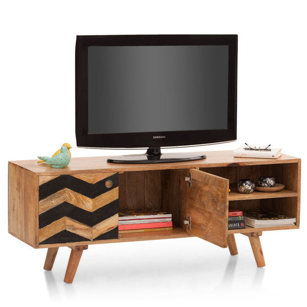 TV Unit Wooden - HERRINGBONE Main image