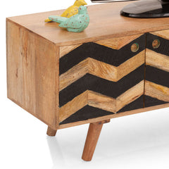 TV Unit Wooden - HERRINGBONE