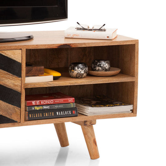 TV Unit Wooden - HERRINGBONE
