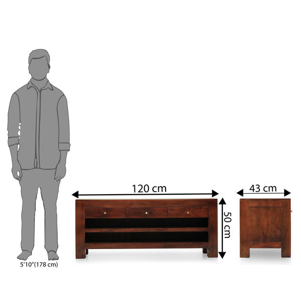 TV Unit Wooden  -LEEDS