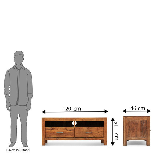 TV Unit Wooden - TEMECULA