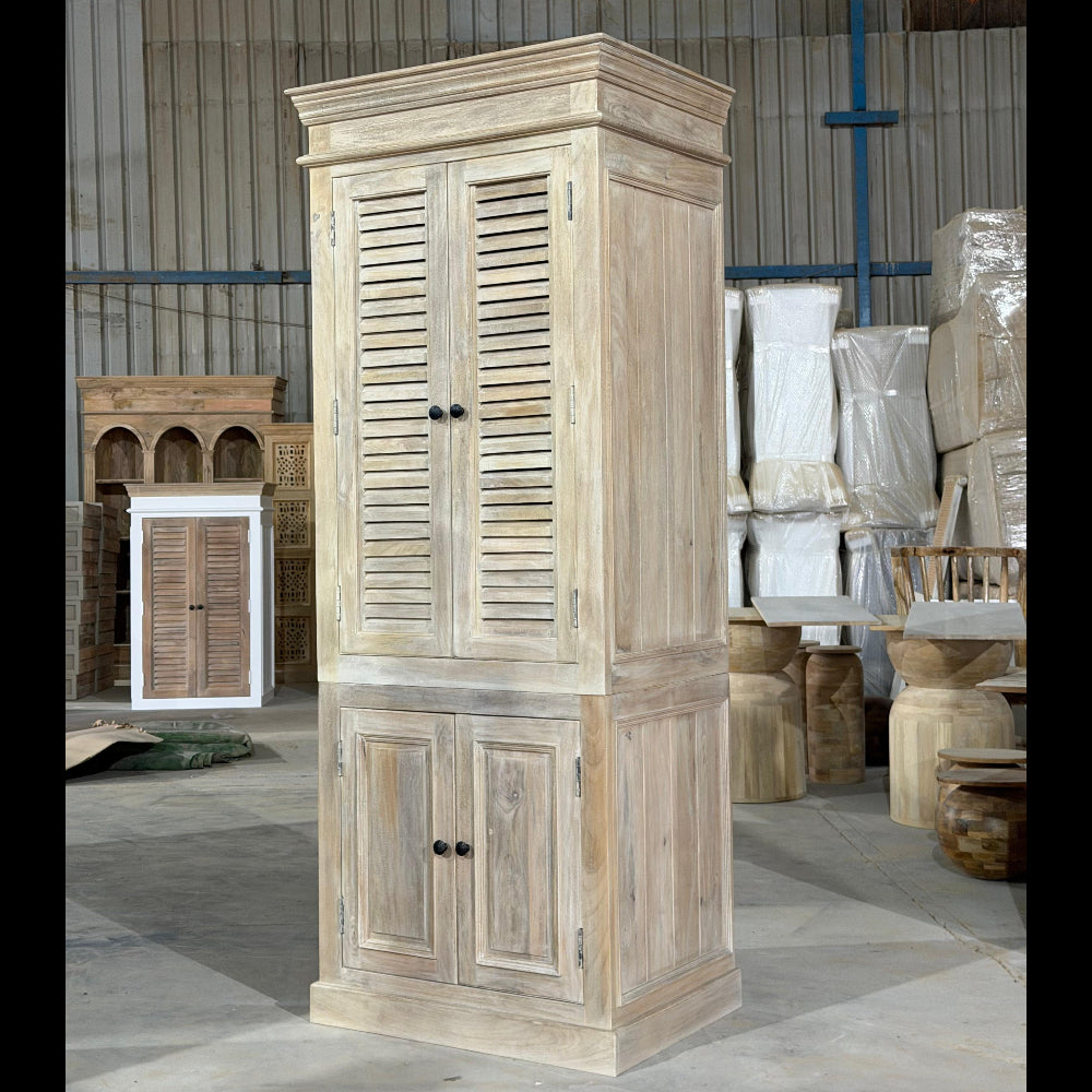 Louvered Wardrobe — Arden