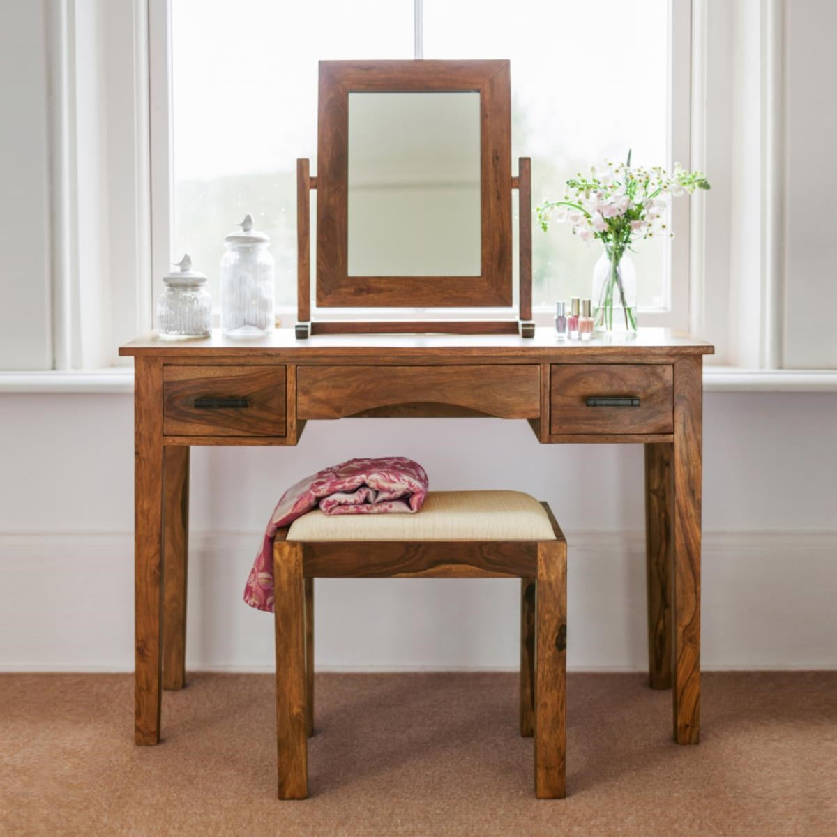 Wooden dressing table