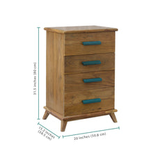 Chest Of Drawers Wooden — Idyllic (T)