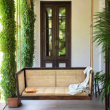 cane jhula wooden