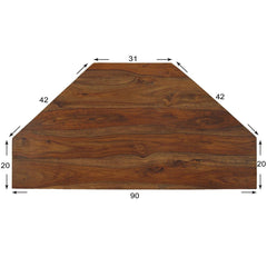 Wooden TV Unit - CORNER ( Marigold Collection )