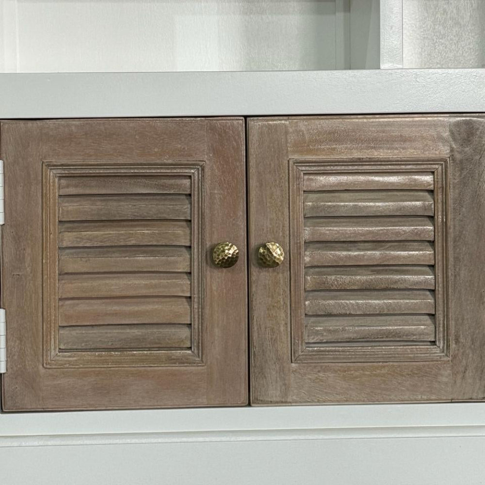 Bookcase Louvered — Aurelia