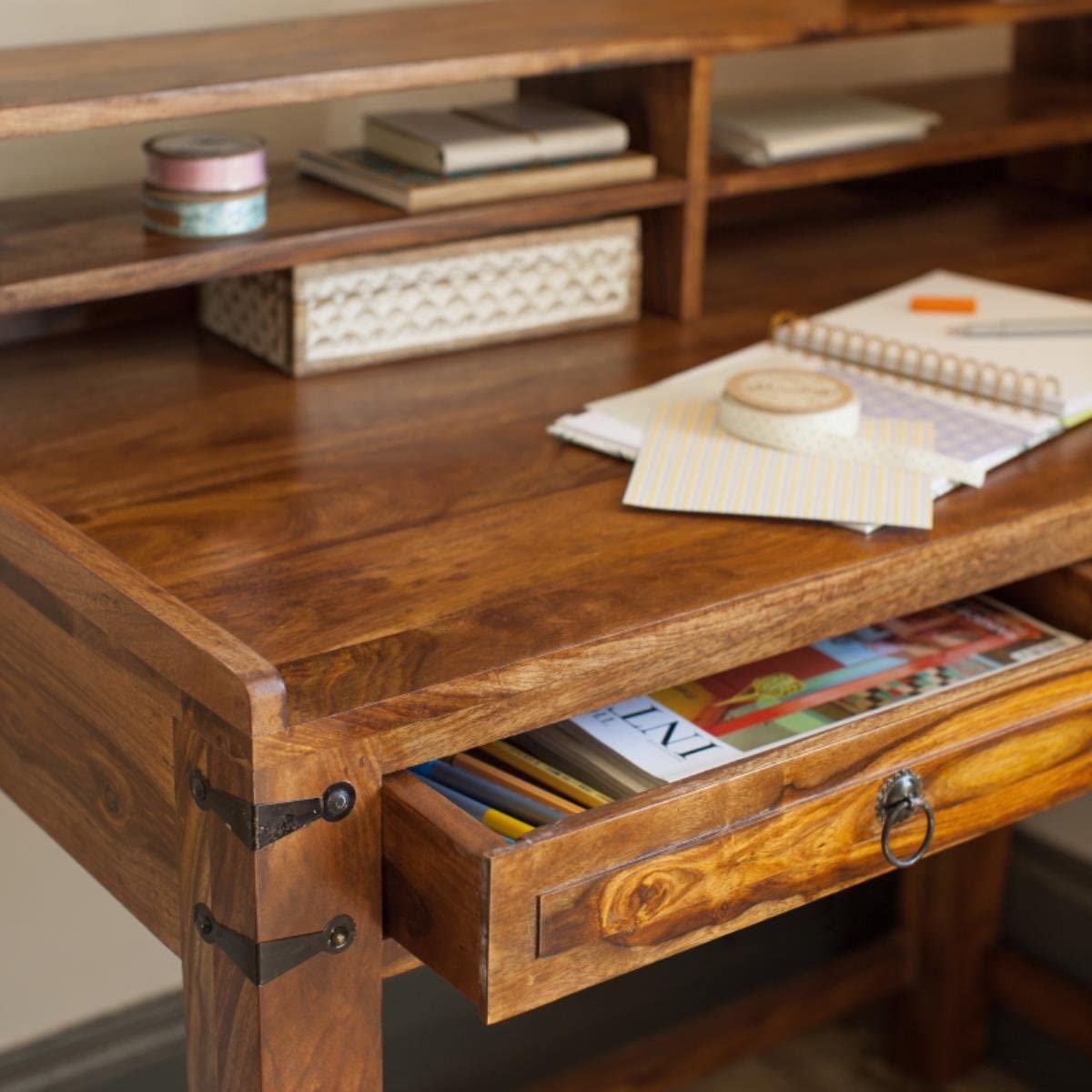 Study Table Bookshelf — Marigold Secondary image