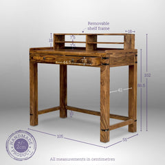 Study Table Bookshelf — Marigold