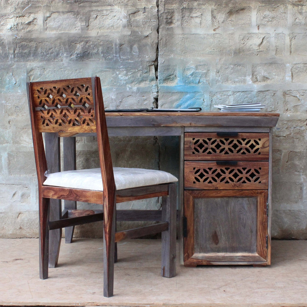 Wooden Study Table - Camellia Collection