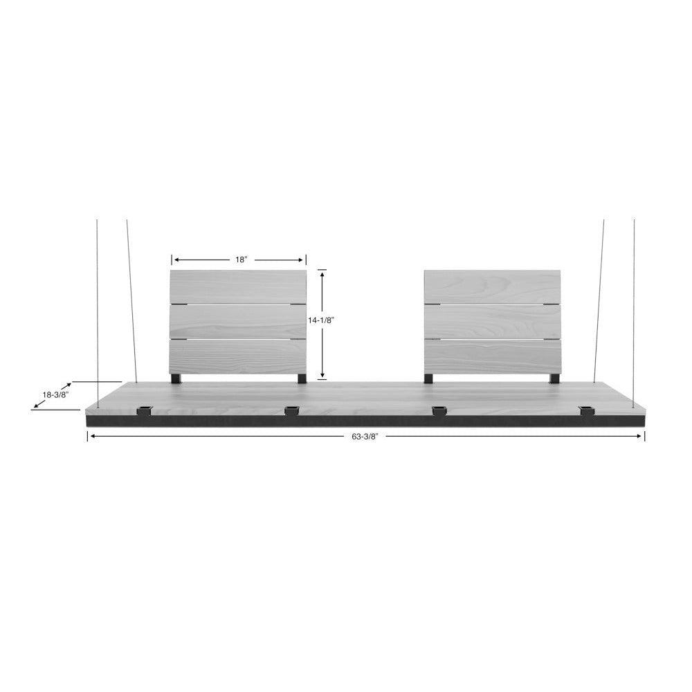 Clover —  swing( 5+ modular configurations of backrest )