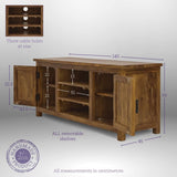 TV Unit - Wooden ( Gladiolus Collection )
