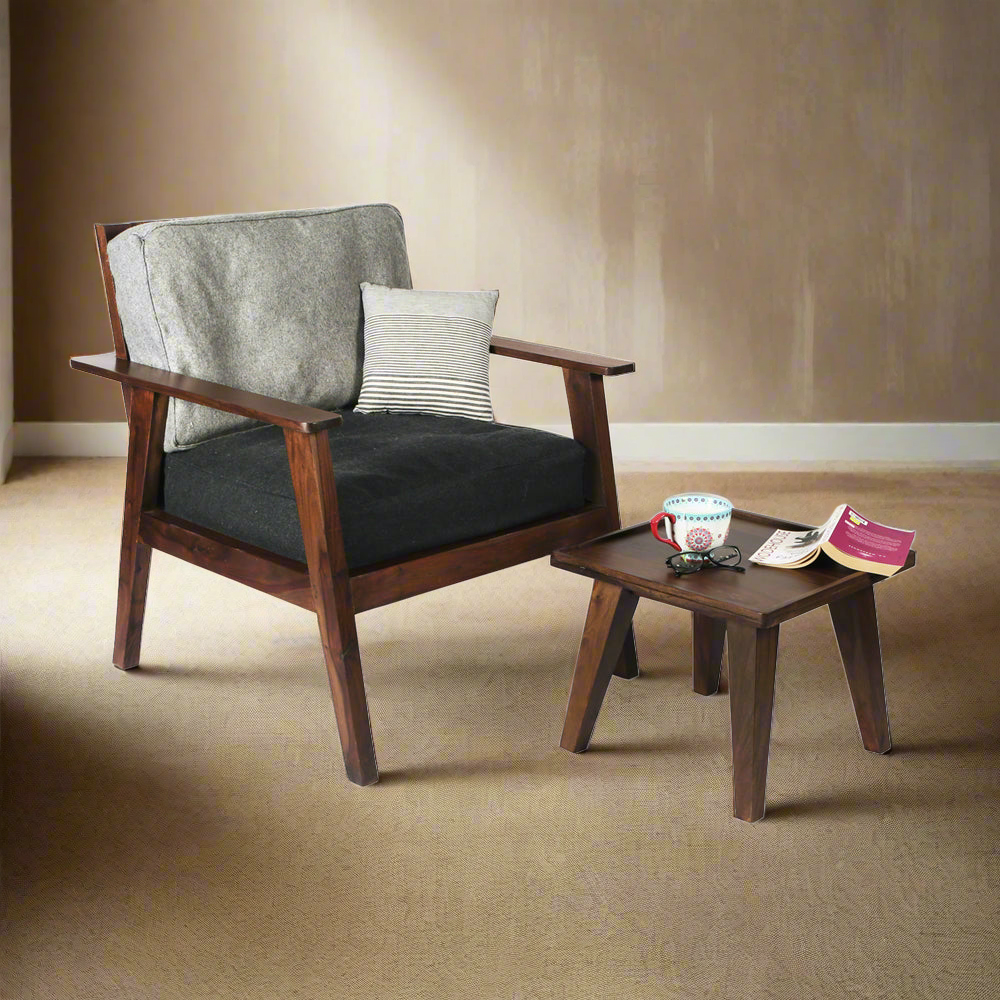 Easy Chair Wooden — REPOSE Main image