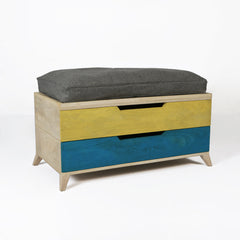 Chest Of Drawer (Cum Bench)  Wooden — CREAT