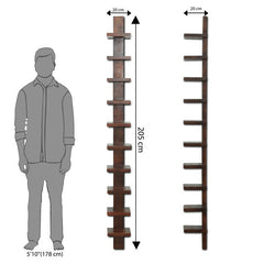 Bookcase Wooden  — CAGLI (WALL SHELF)