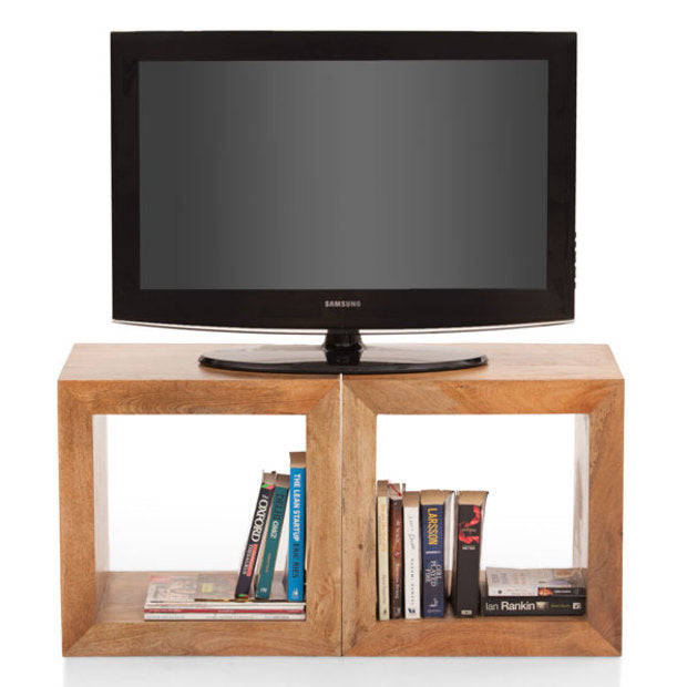 Bookcase Wooden — CUBE (SET OF 2) Secondary image