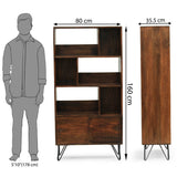 Bookcase Wooden — OSLO (BIG)