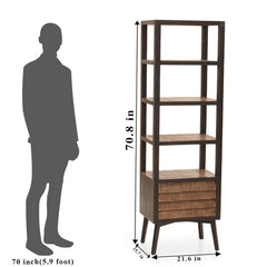 Bookcase Wooden — PEORIA