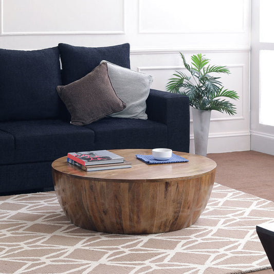 DRUM — Coffee Table Wooden