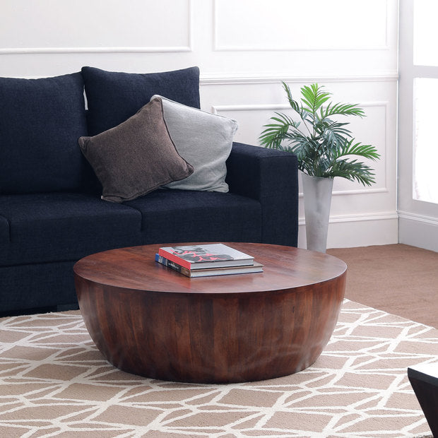 DRUM — Coffee Table Wooden